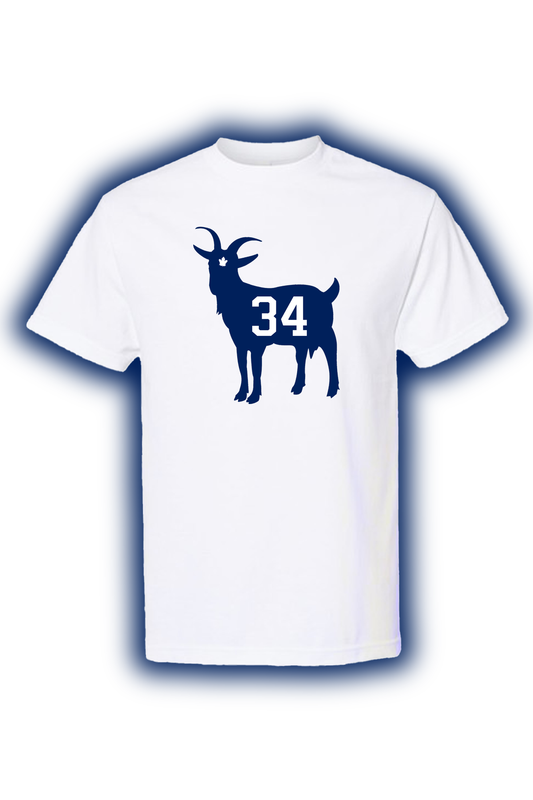 #34 Toronto Maple Leafs G.O.A.T. T-Shirt